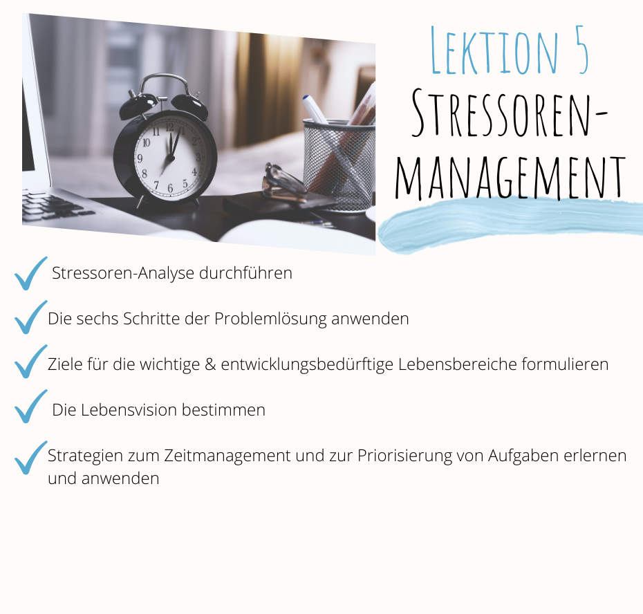 Onlinekurs bei Stress. Anna Manuilova