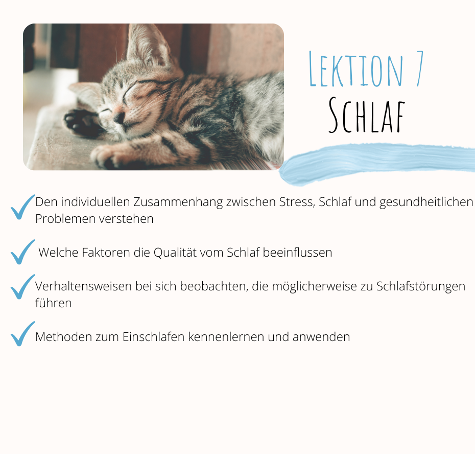 Onlinekurs bei Stress. Anna Manuilova